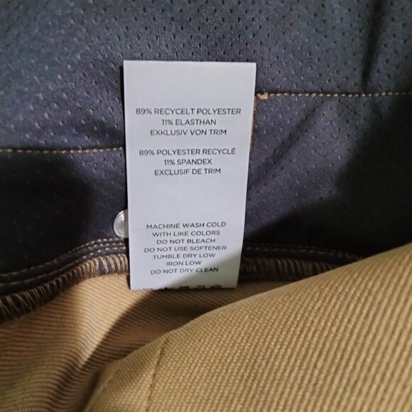 4 Four Laps Traverse Slim Stretch Golf Chino Pants Athletic Acorn 40x32 (42x31) - Picture 5 of 8